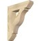 Ekena Millwork Funston Slat Rough Sawn Bracket, Douglas Fir, 4"W x 18"D x 22"H BKT04X18X22FST06RDF - alternate 1